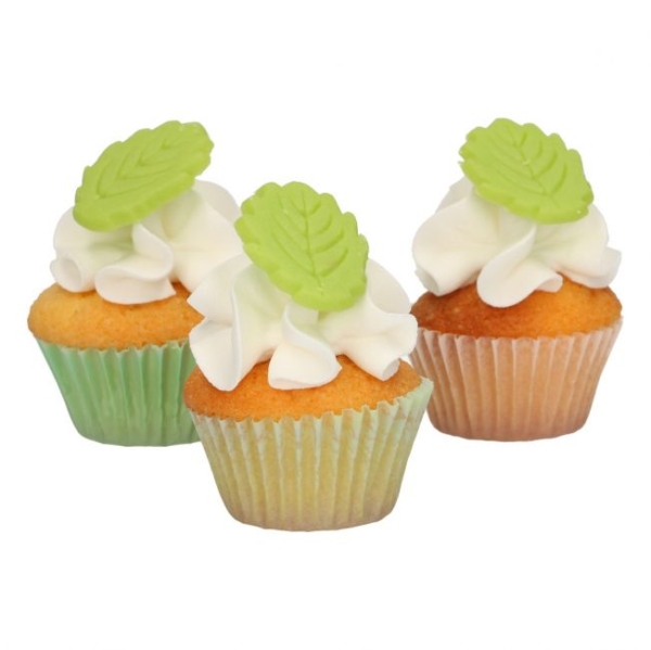 Marzipan Decorations - Leaves